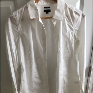 Talbots white dress shirt